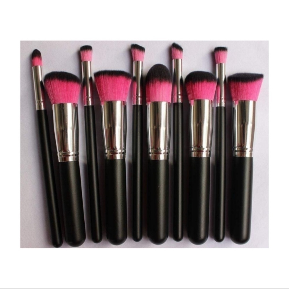 NEW 10 PIECE MAKEUP BRUSH SET